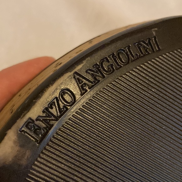 Enzo Angiolini Brown Wedges/Sandals Size 8.5 - Picture 8 of 9